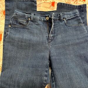 Gloria Vanderbilt Dark Blue Straight Leg Jeans